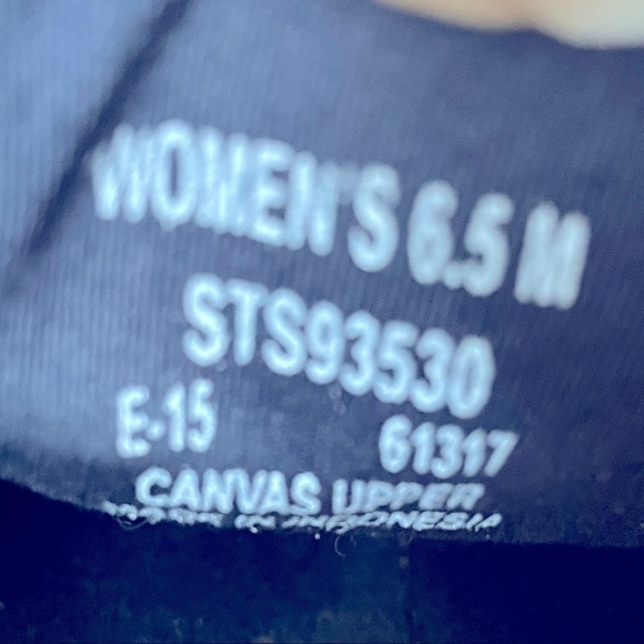 Sperry Top-Sider A/O 2 Eye Plaid Boat Shoe | Blue Green | Size 6.5M - Picture 6 of 8